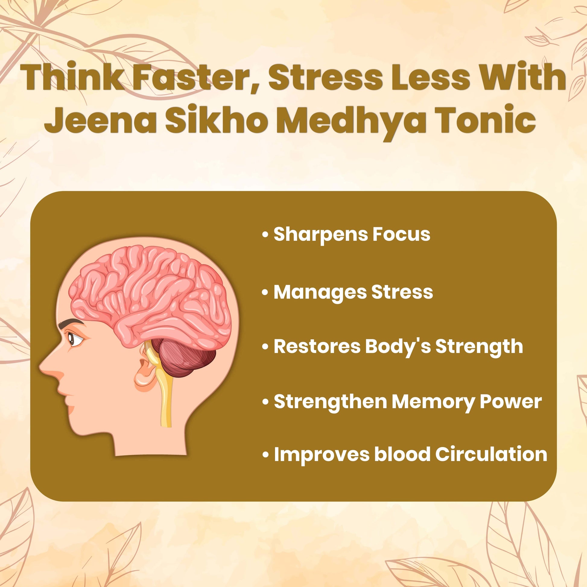 Medhya Tonic | 450 ml - Jeenasikho Shop