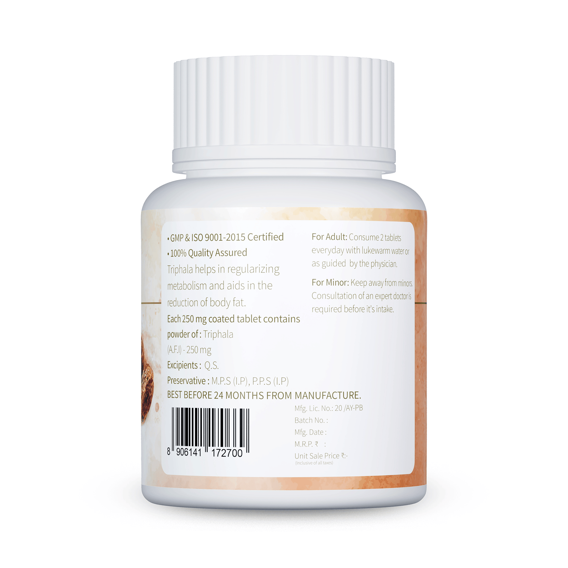 Triphala Tablets - Jeenasikho Shop