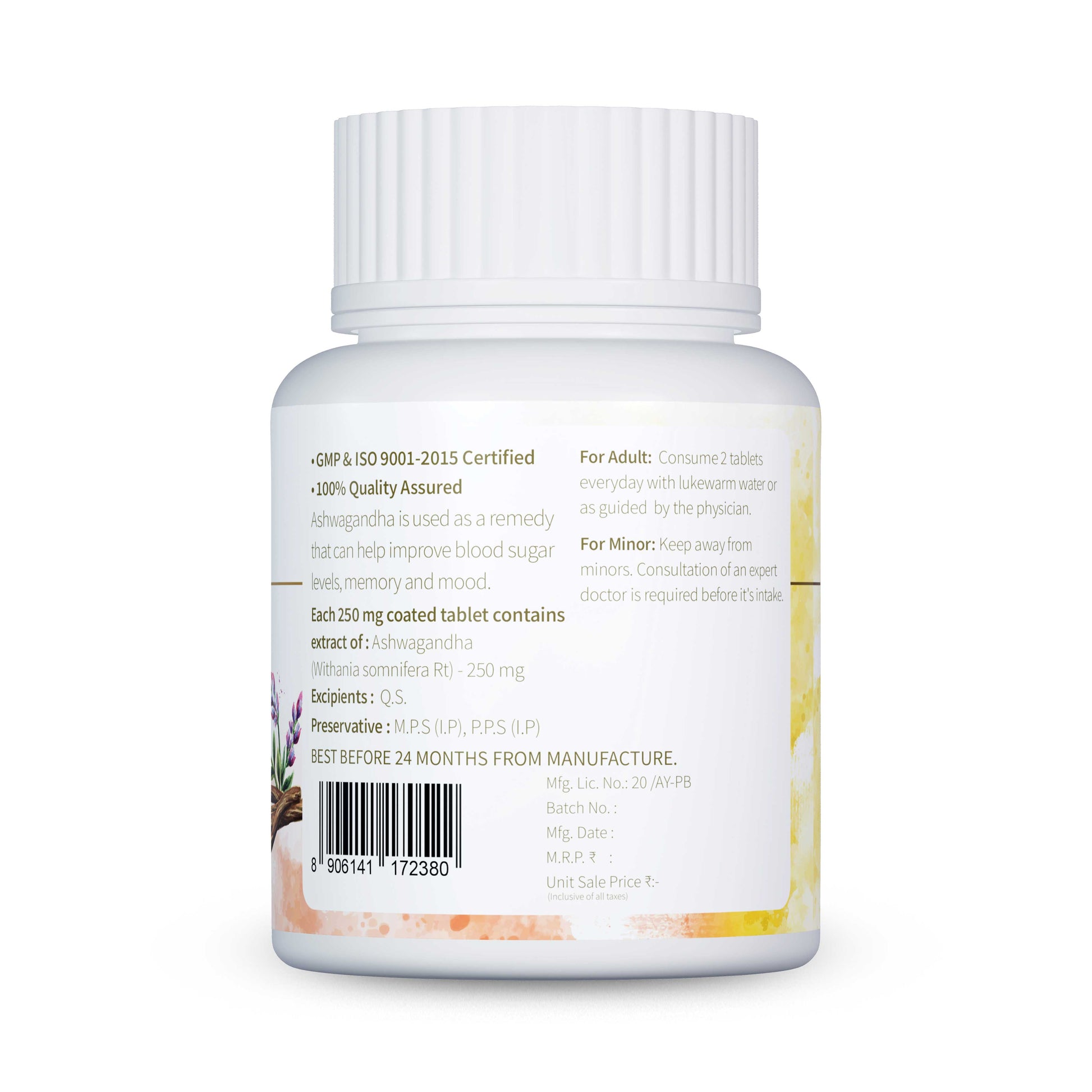 Ashwagandha Tablets - Jeenasikho Shop