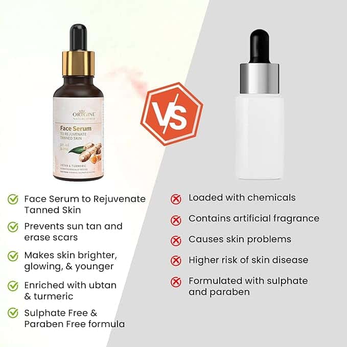 Face Serum to Rejuvenate Tanned Skin | 30 ml Sonia Gramudyog Village jawaharpur-140507