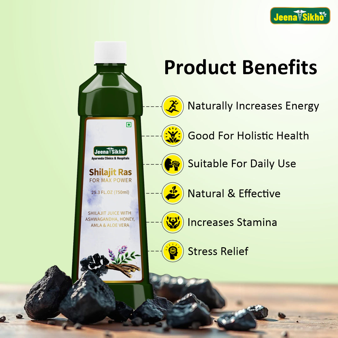 Shilajit Ras For Max Power Juice | 750 ml - Jeenasikho Shop