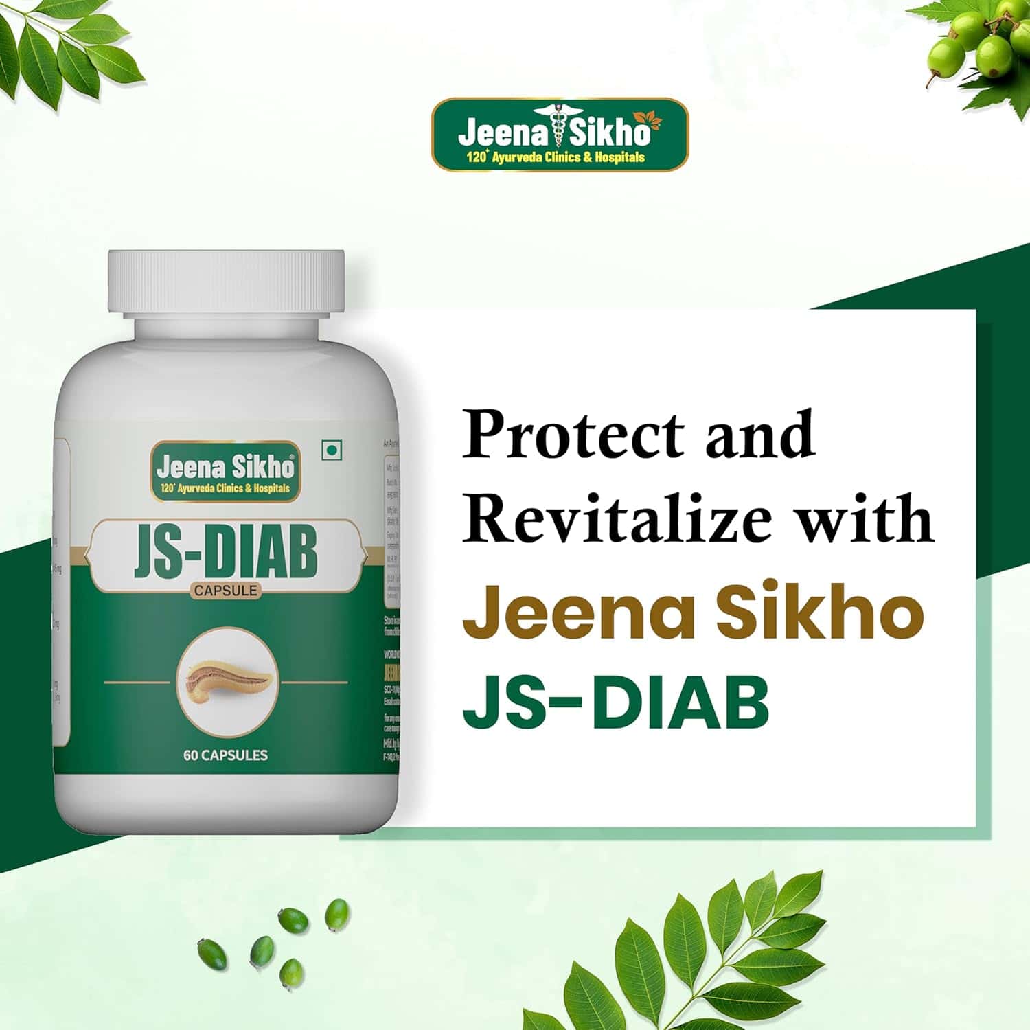 Js-Diab Capsule | 60 Capsules - Jeenasikho Shop