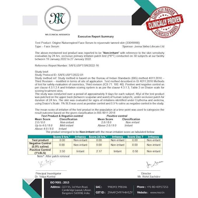 Face Serum to Rejuvenate Tanned Skin | 30 ml Sonia Gramudyog Village jawaharpur-140507