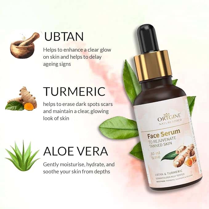 Face Serum to Rejuvenate Tanned Skin | 30 ml Sonia Gramudyog Village jawaharpur-140507