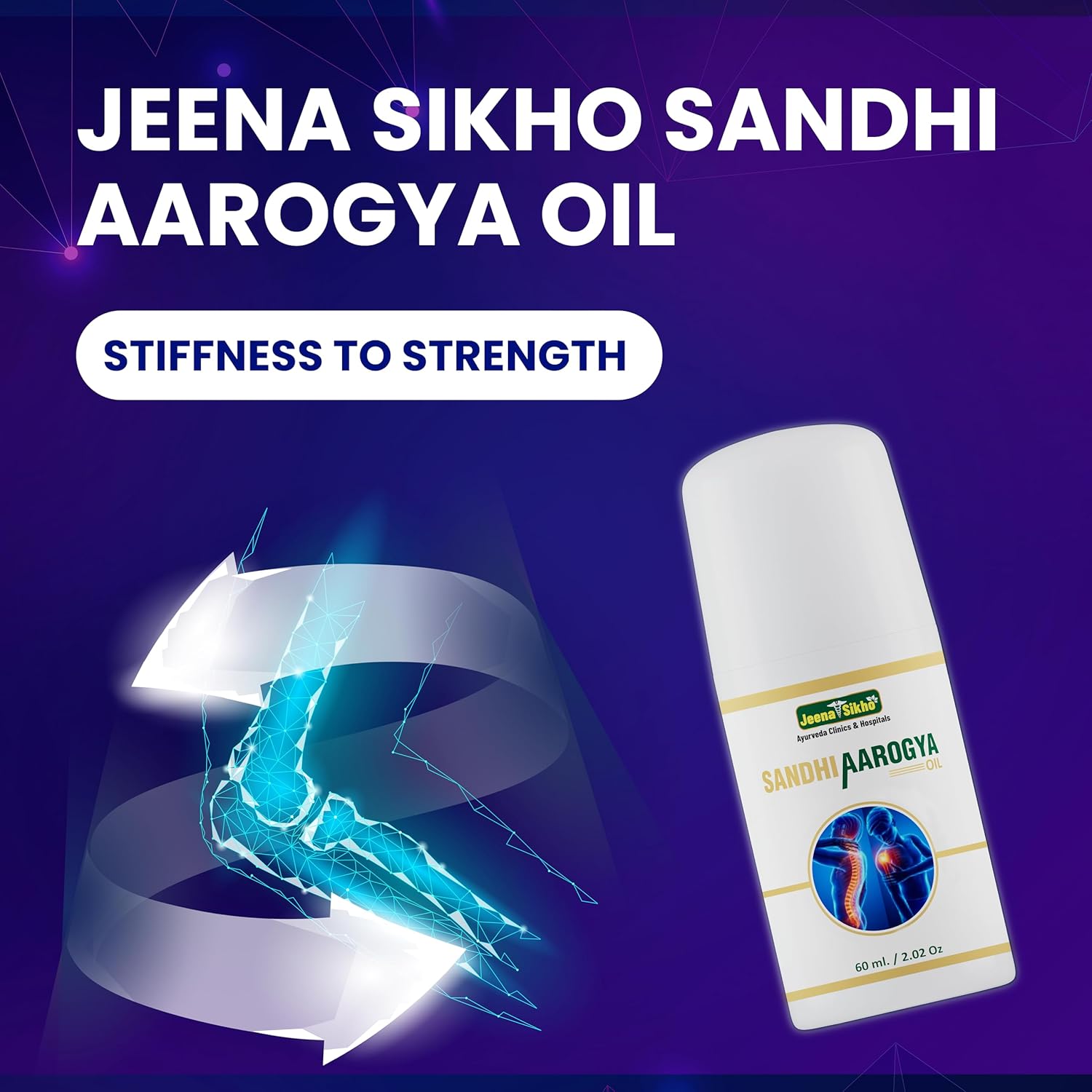 Sandhi Aarogya Oil | 60 ml - Jeenasikho Shop