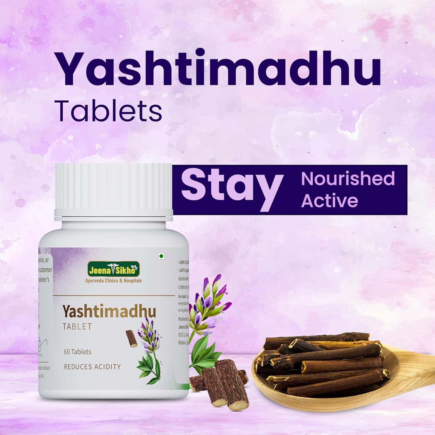 Yashtimadhu Tablets M/s shree Dhanwantri Herbals