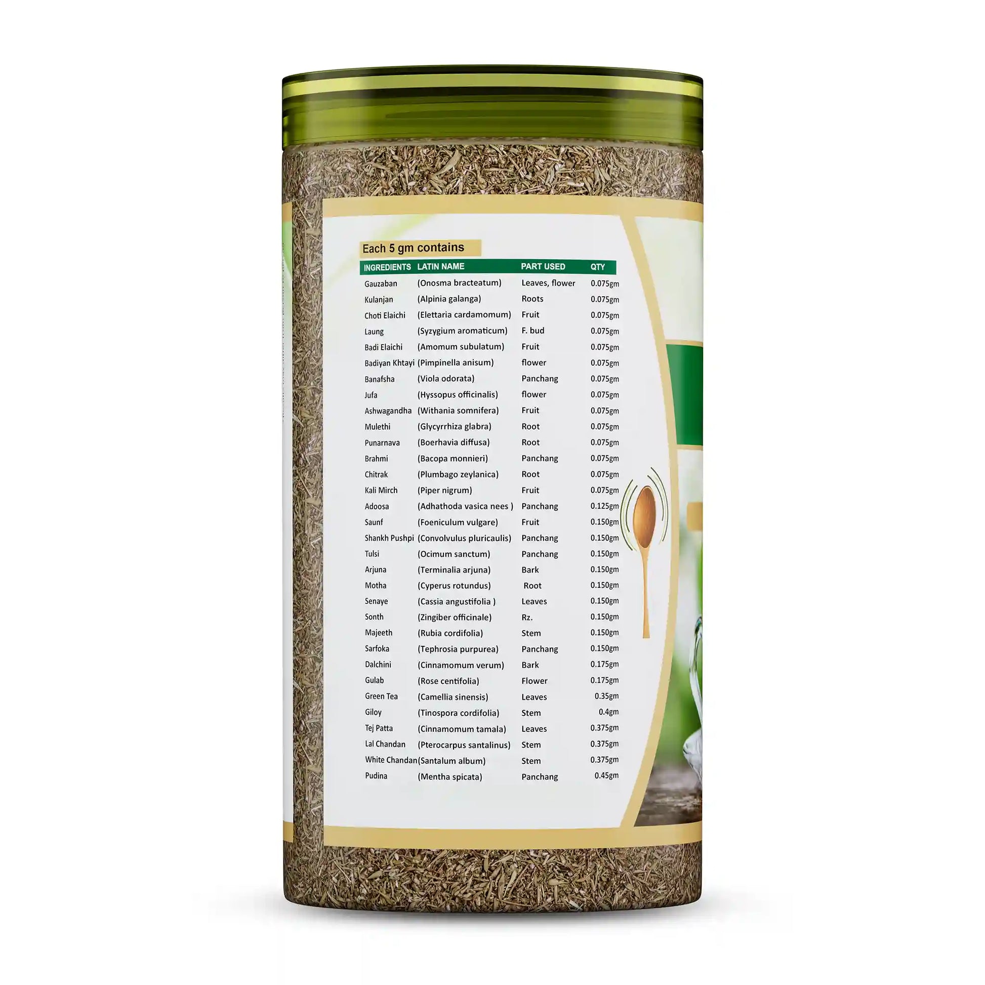 Antioxidant-rich herbal tea blend