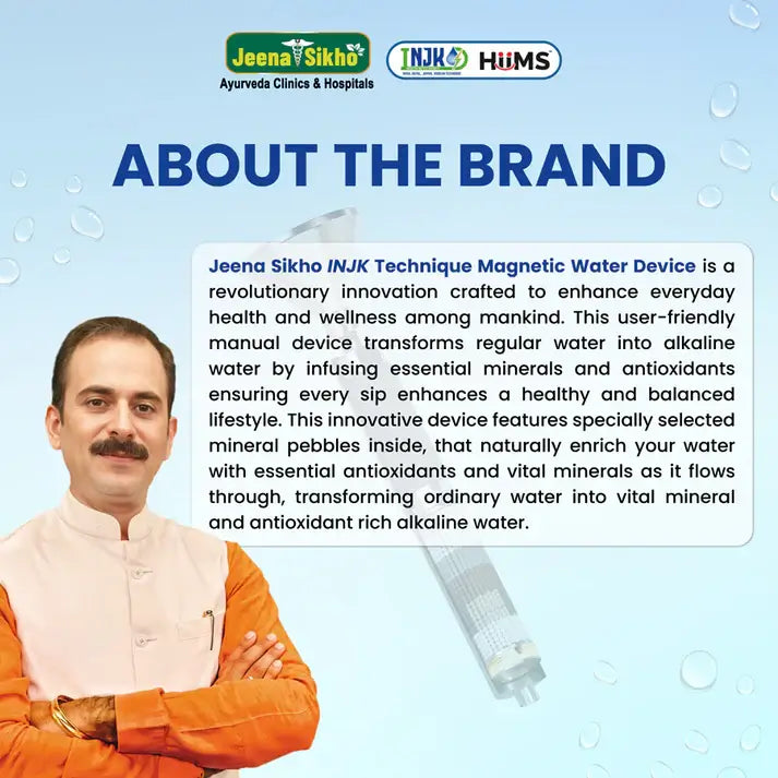 INJK Technique Ionized Alkaline Magnetic Water Device - Jeenasikho Shop
