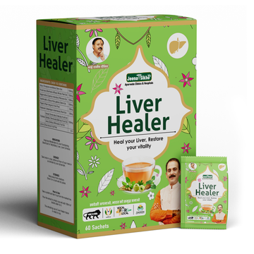 Liver Healer | Natural Herbal Tea For Liver Support, 60 Sachets