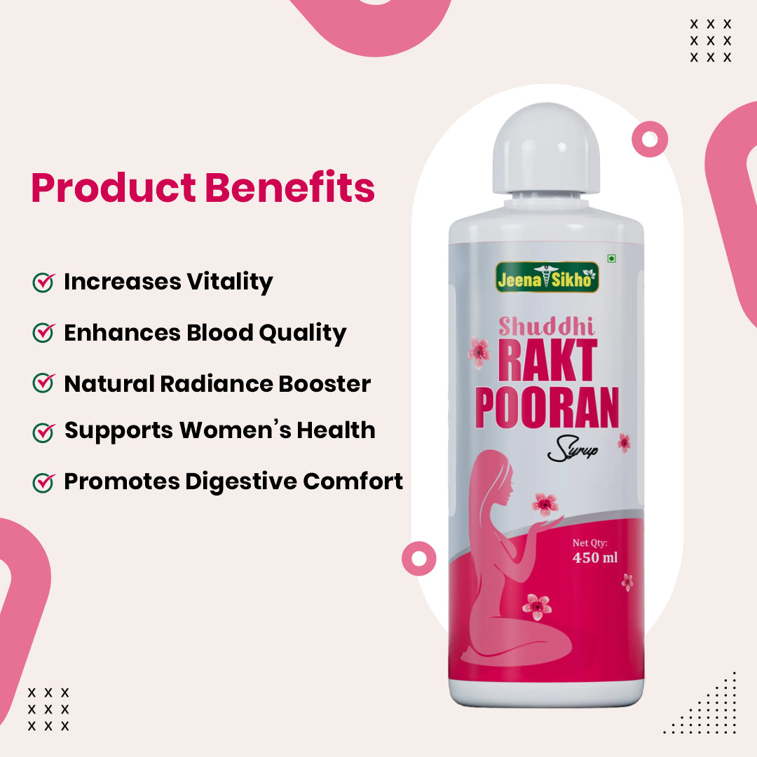 Rakt Pooran Syrup | 450 ml