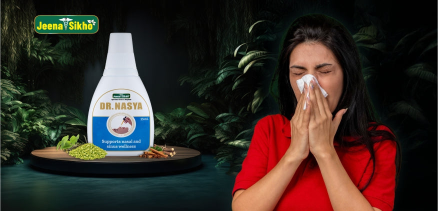 Ayurvedic ENT Care Products for cold and sinus relief during monsoon