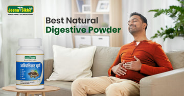 Natural Digestive Relief Powder to reduce bloating, acidity, and promote gut health