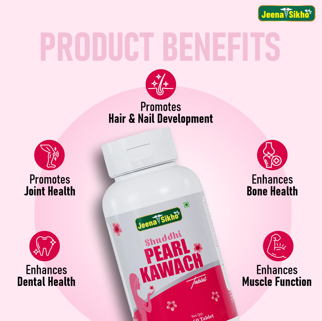 Shuddhi Pearl Kawach Tablets - Jeenasikho Shop