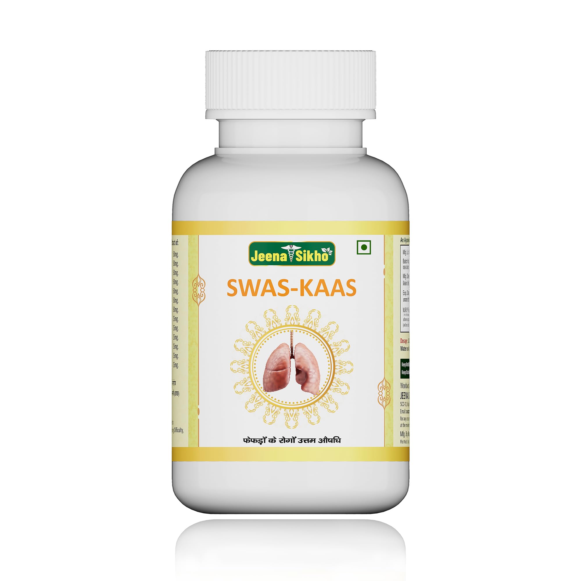 SWAS-KAAS | For Lungs Care, 60 Capsules