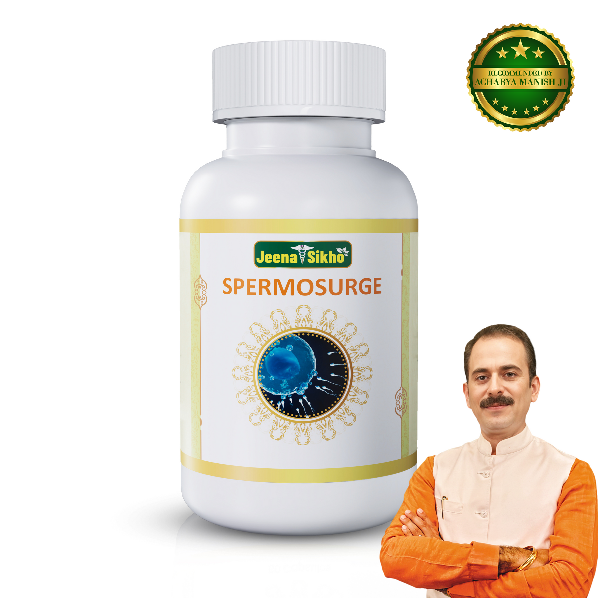 Spermosurge | Boosts Vitality & Supports Wellness, 60 Capsules