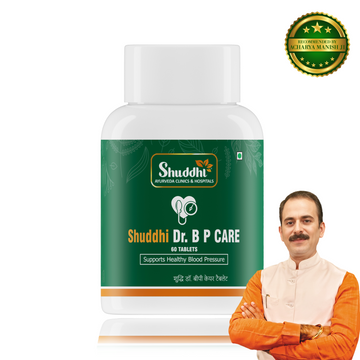 Shuddhi Dr. BP Care | Enhances Blood Circulation & Overall Wellness, 60 Tablets