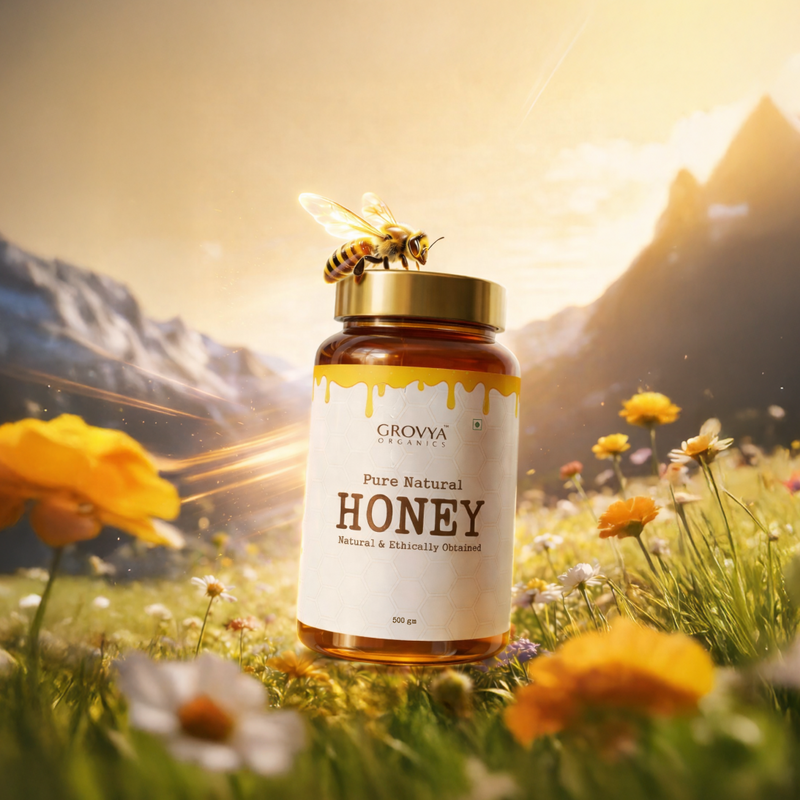 Grovya Organics Pure Natural Honey