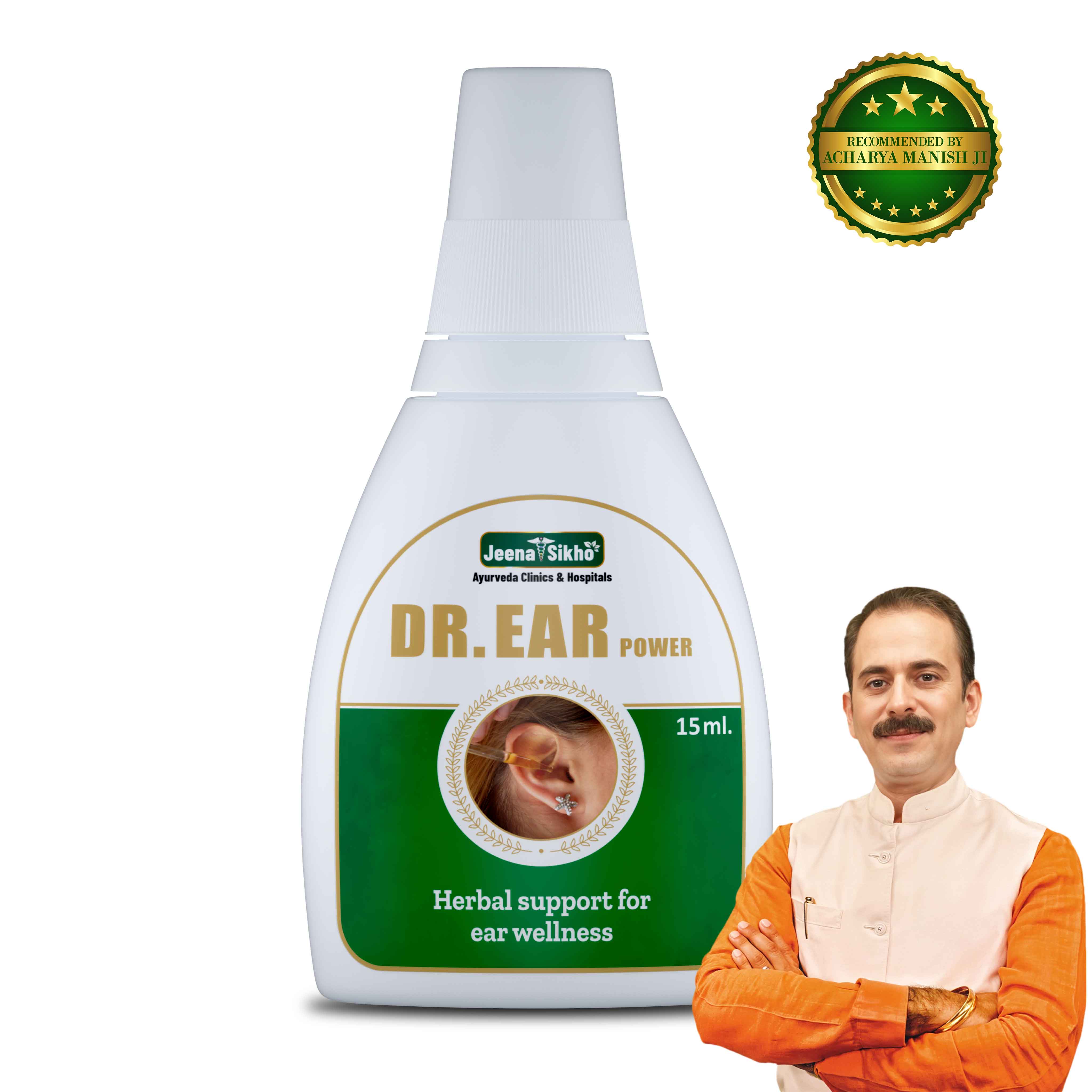 Dr. Ear Power | Ear Drops for Wax, Pain, Itching & Hygiene
