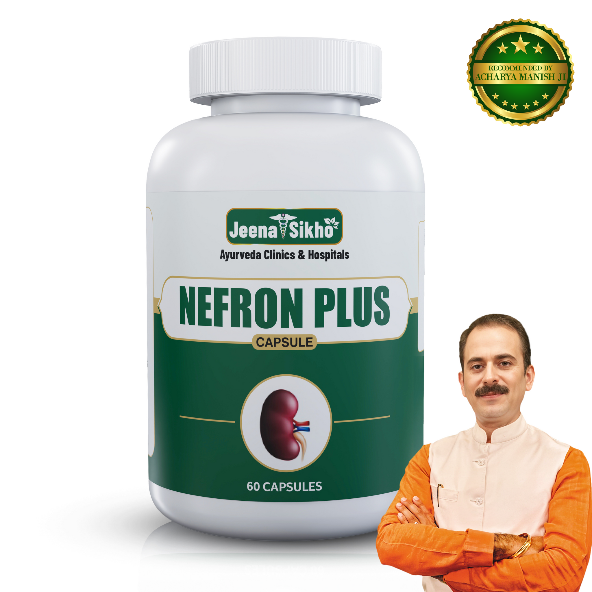 Nefron Plus | Effective For Kidney Health, 60 Capsules