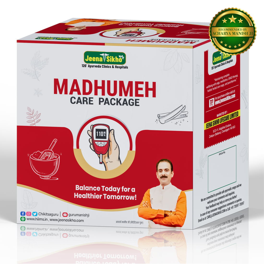 Madhumeh Care Package | Effective For Blood Sugar Control, 30 Days