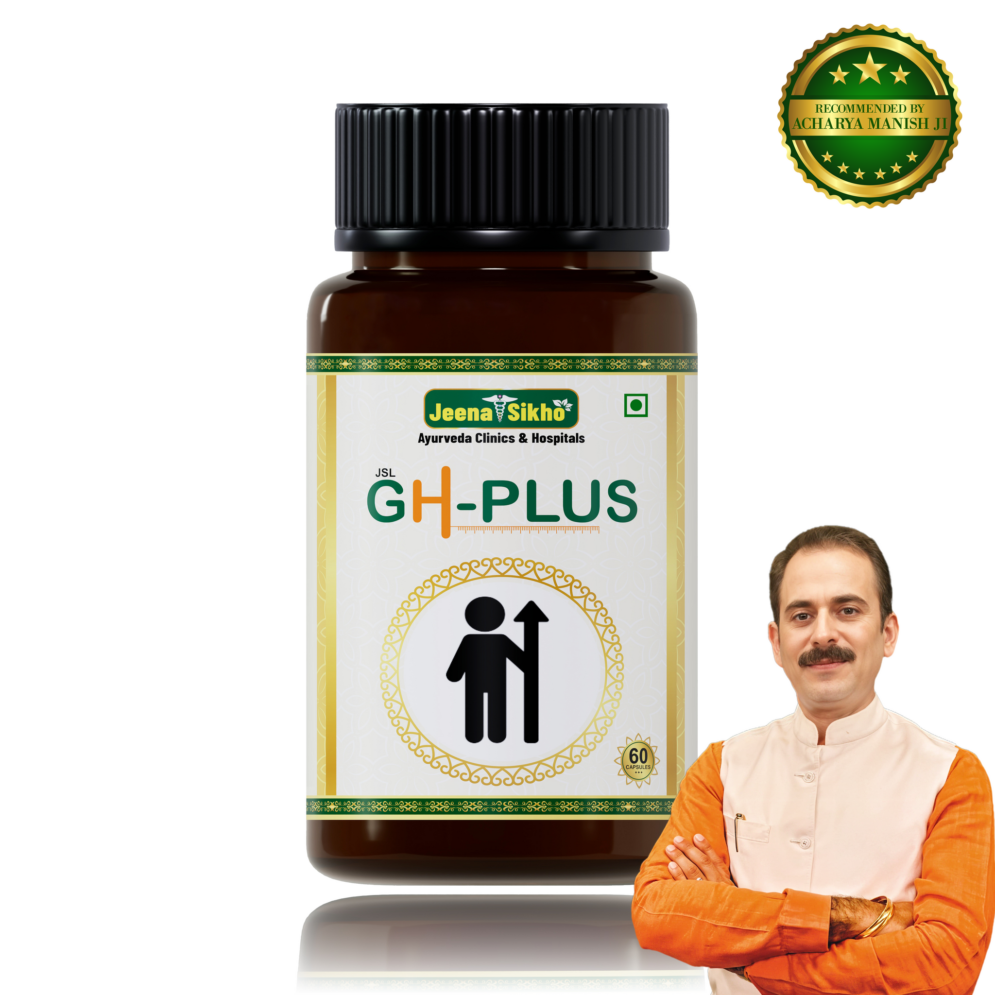 GH-PLUS | Effective For Height Gain, 60 Capsules