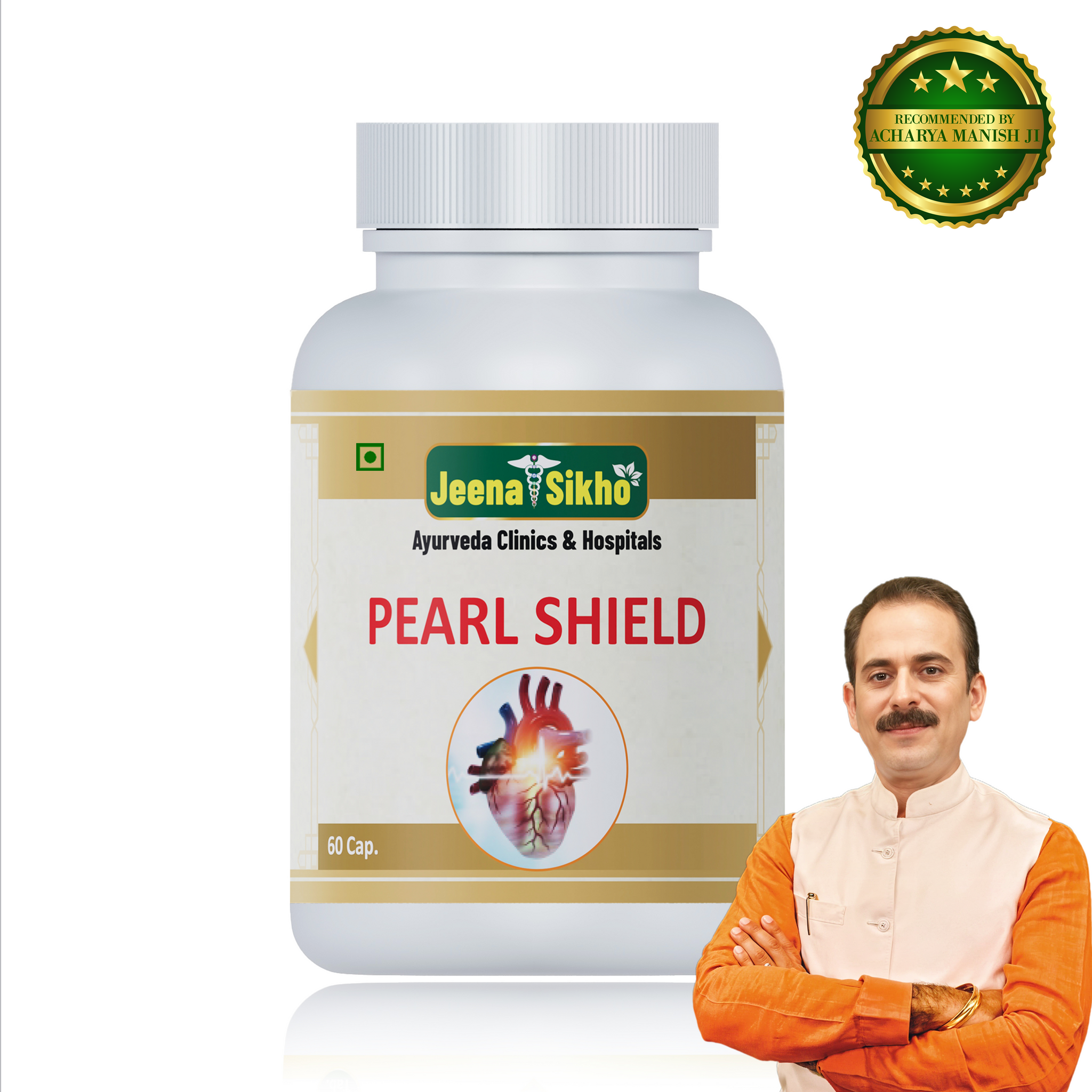 Pearl Shield | Effective For Overall Wellbeing, 60 Capsules