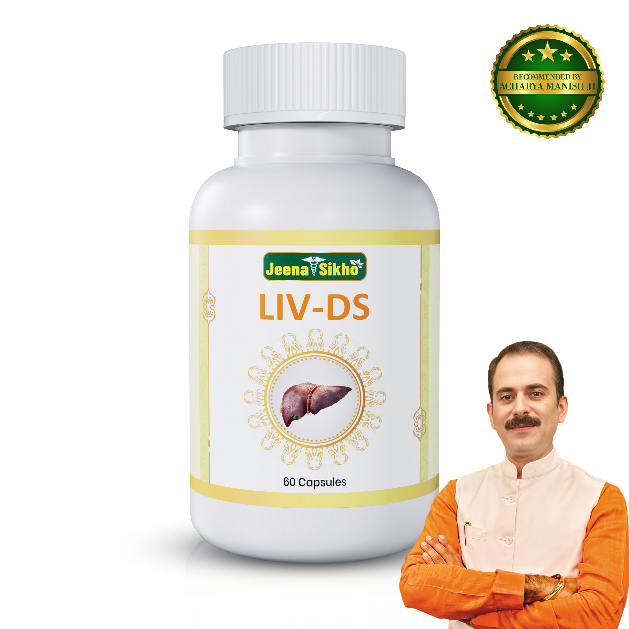 LIV-DS | For Natural Liver Wellness & Detox, 60 Capsules