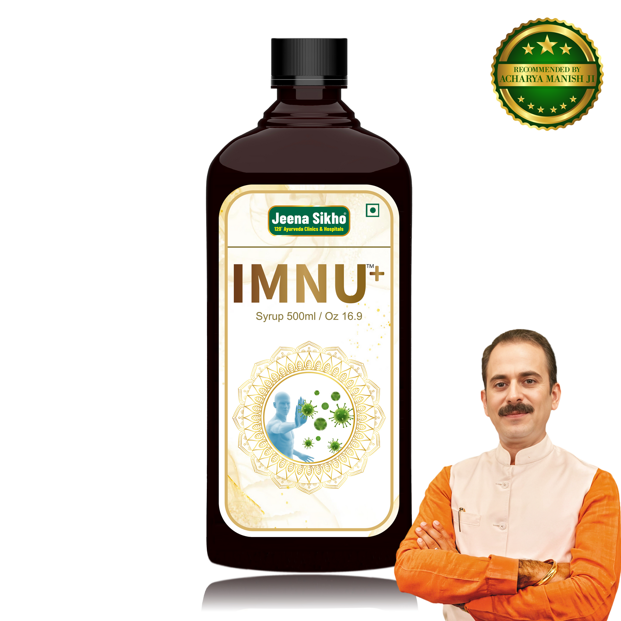 Imnu+ Syrup | Effective For Overall Wellbeing, 500ml