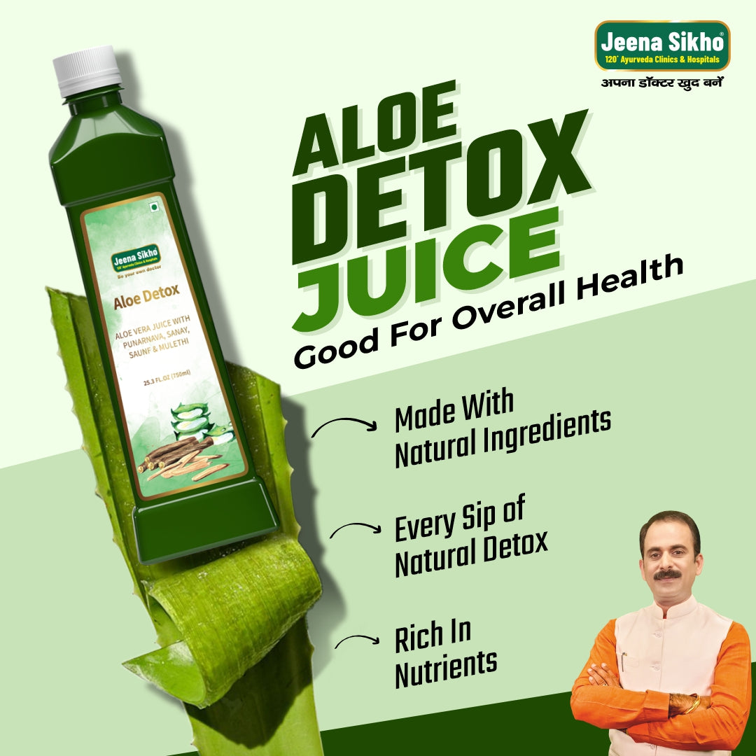 Aloe Detox Juice | Supports Liver & Digestive Health, 750ml