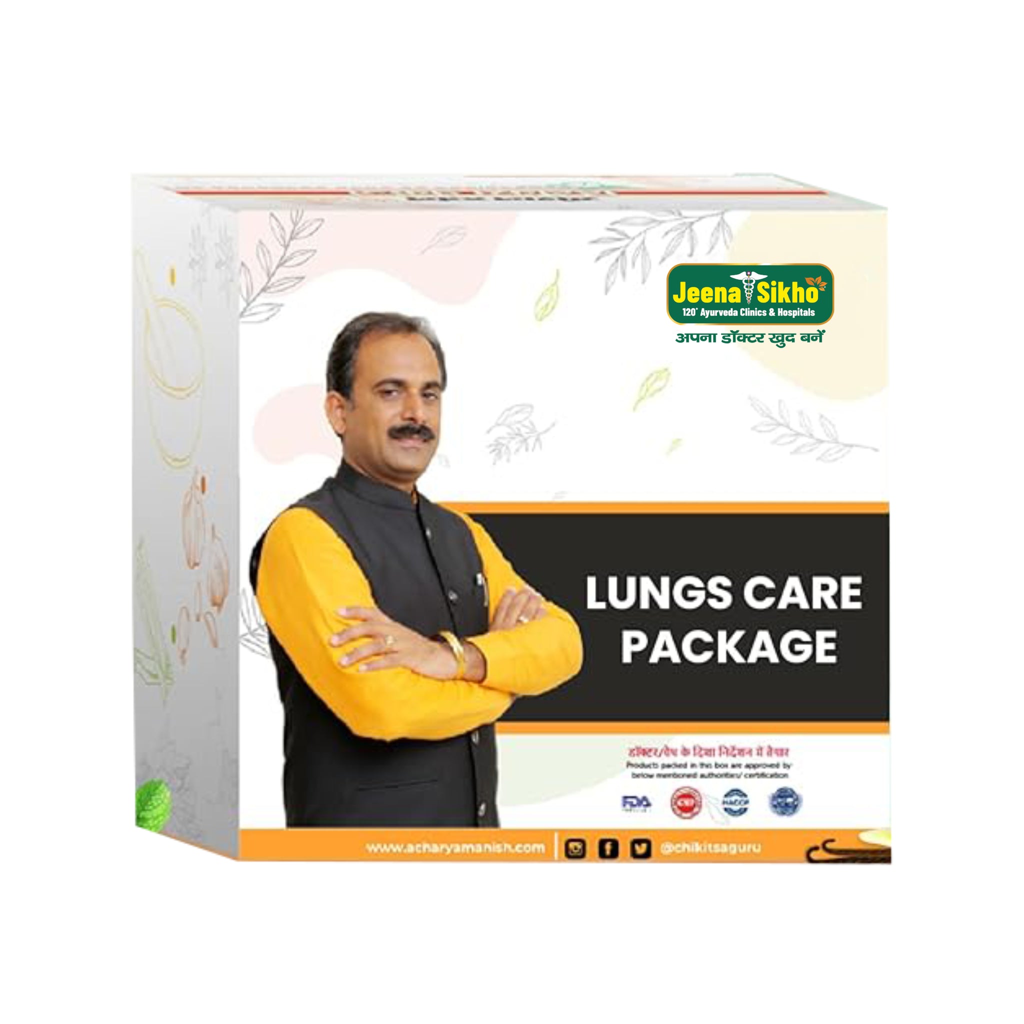 Lungs Care Package | Effective For Lung Wellness, 30 Days