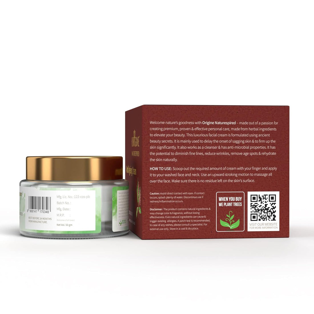 Anti-Ageing Cream | For Removing Wrinkles & Fine Lines, 50gm