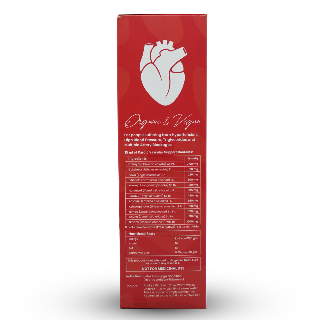 Cardio Vascular Support | Effective For Heart Health, 500ml