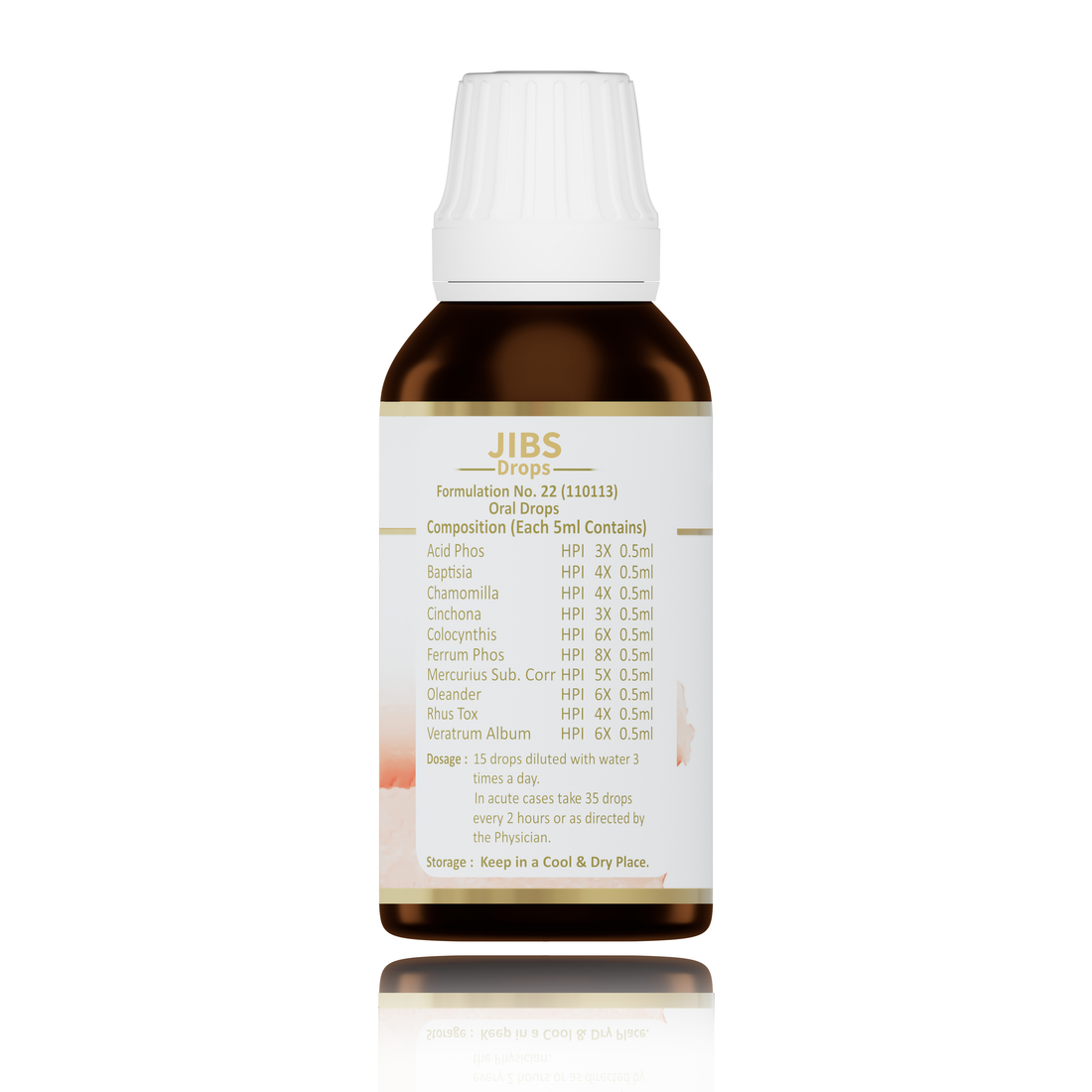 JIBS Drops | Balances Gut Health & Digestive Functioning, 30ml