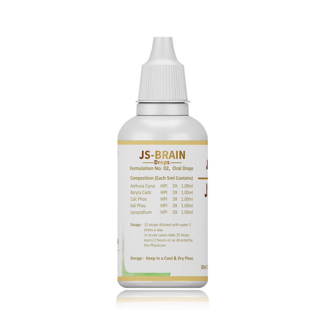 Brain Drops | Improves Focus & Memory Power, 30ml