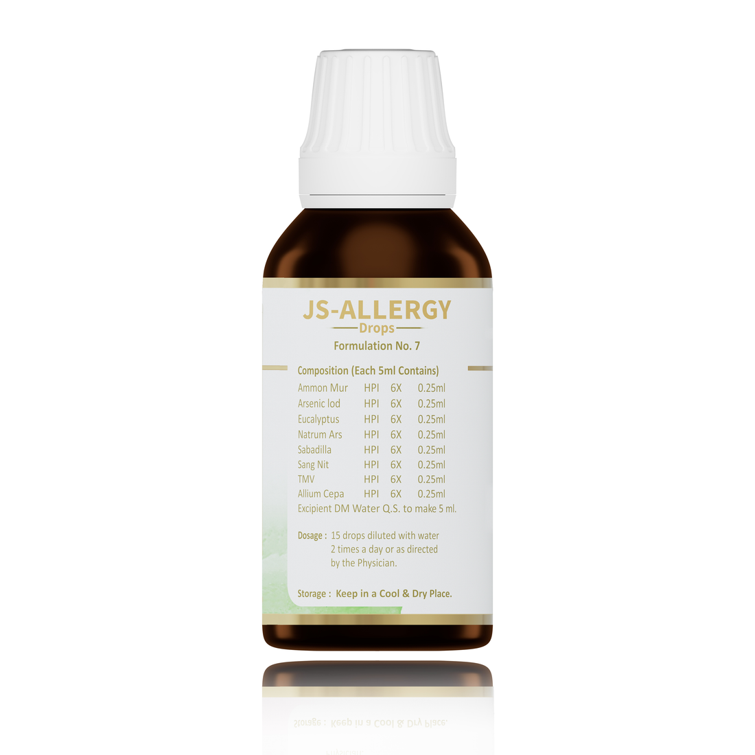 JS Allergy Drops | Effective For Immunity & Lower Discomfort, 30ml