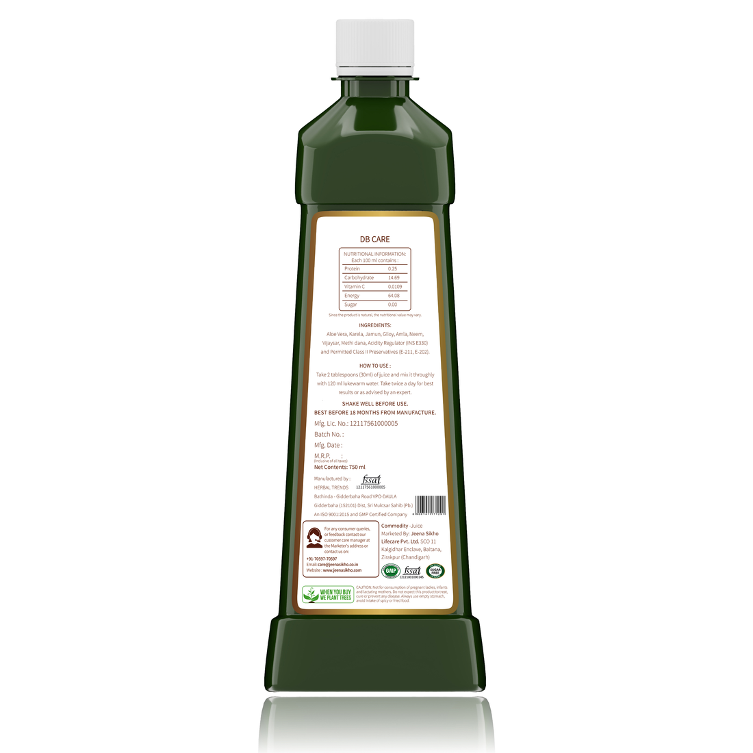 DB Care Juice | Good For Overall Wellbeing, 750ml