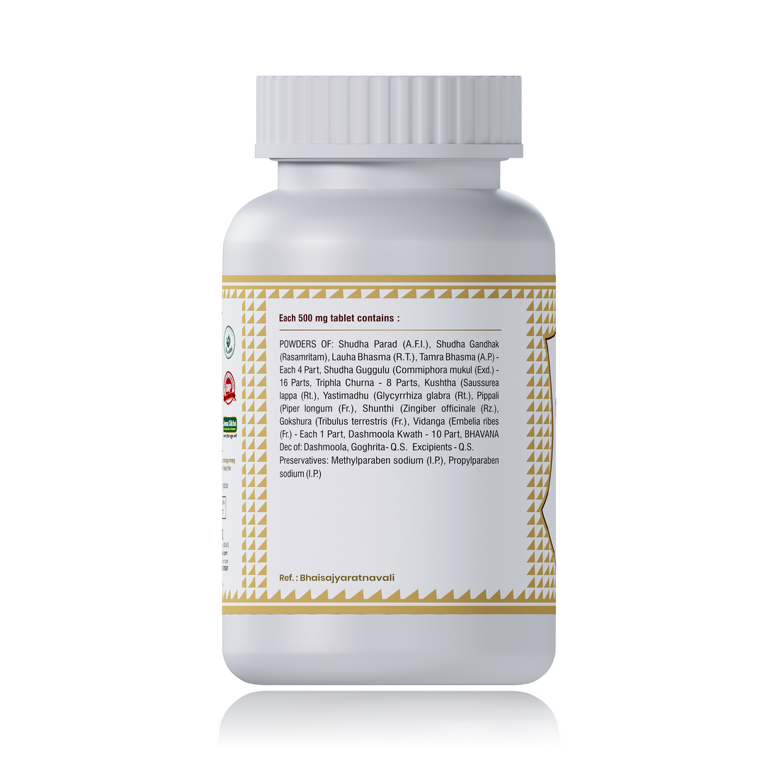 Shirsholadi Vajra Ras | Effective For Headache Relief, 60 Tablets