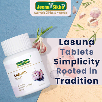 Lasuna Tablets | 60 Tablets M/s shree Dhanwantri Herbals