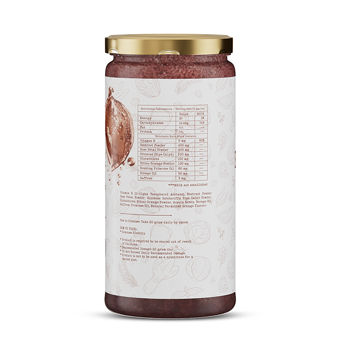 Beauty Potion Super Food | With Glutathione, Vitamin B3 & Botanical Extracts | Daily Skin Nutrition & Radiance Support