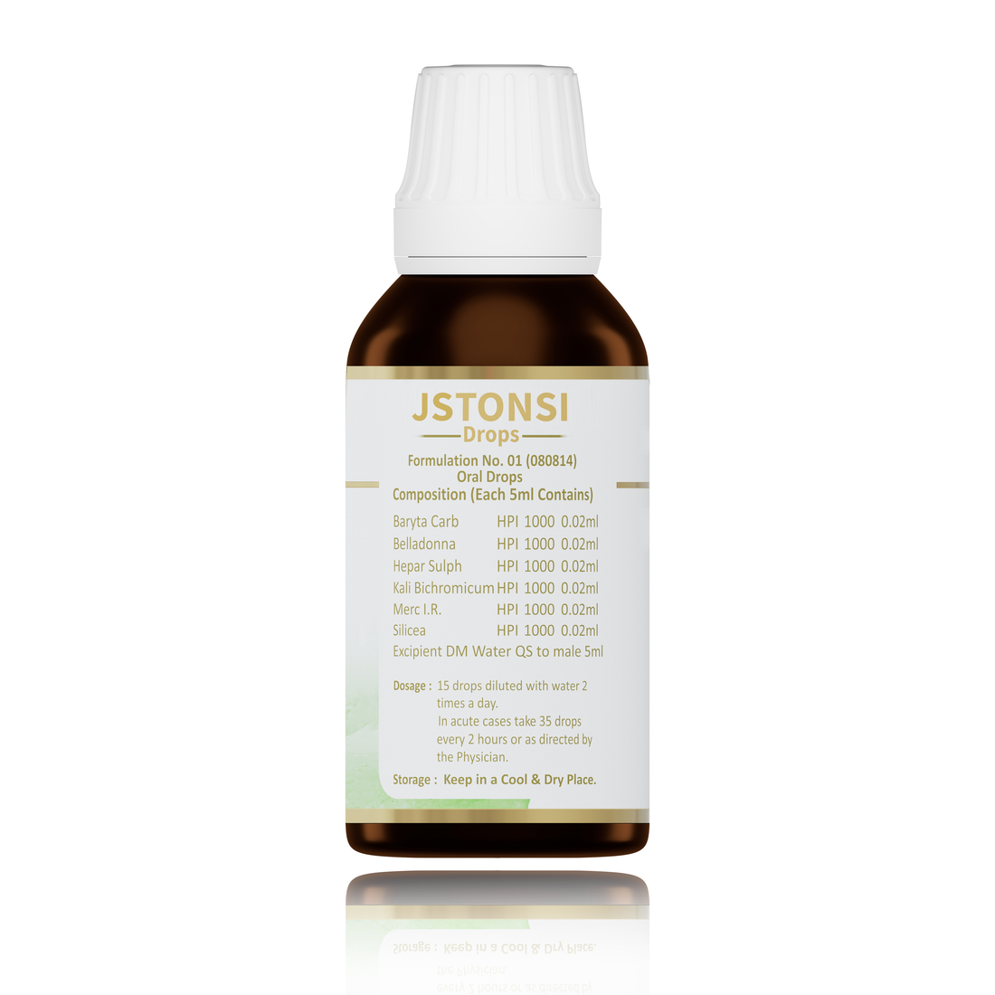 JSTonsi Drop | Gentle Care For Tonsillitis & Throat Care, 30ml