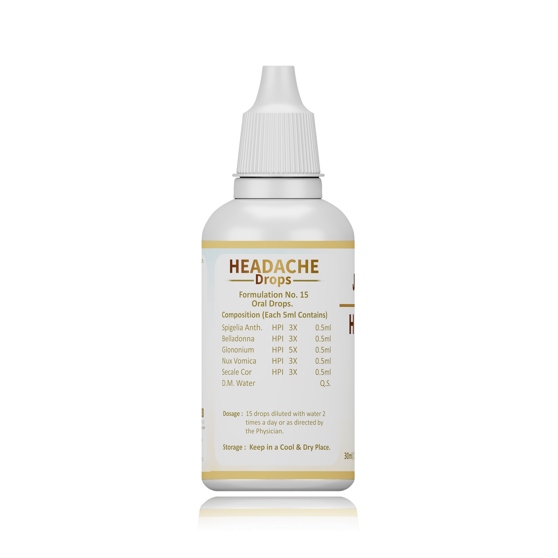 Headache Drop | For Instant Headache Relief, 30ml