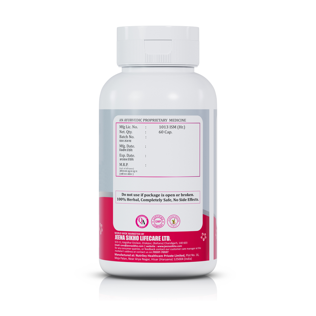 Naarie Shuddhi | 60 Capsules - Jeenasikho Shop