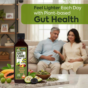Gut Care Juice – Ayurvedic Digestive Support for Constipation, Bloating & Gut Balance