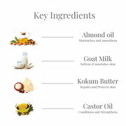 Handmade Pure Goat Milk Bar | Luxury Ayurvedic Soap for Soft, Nourished & Smooth Skin