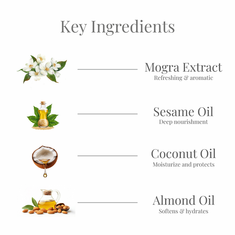 Mogra Floral Handmade Bar | Luxury Ayurvedic Floral Soap with Jasmine & Almond Oil