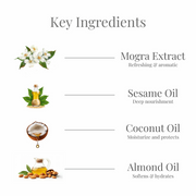 Mogra Floral Handmade Bar | Luxury Ayurvedic Floral Soap with Jasmine & Almond Oil