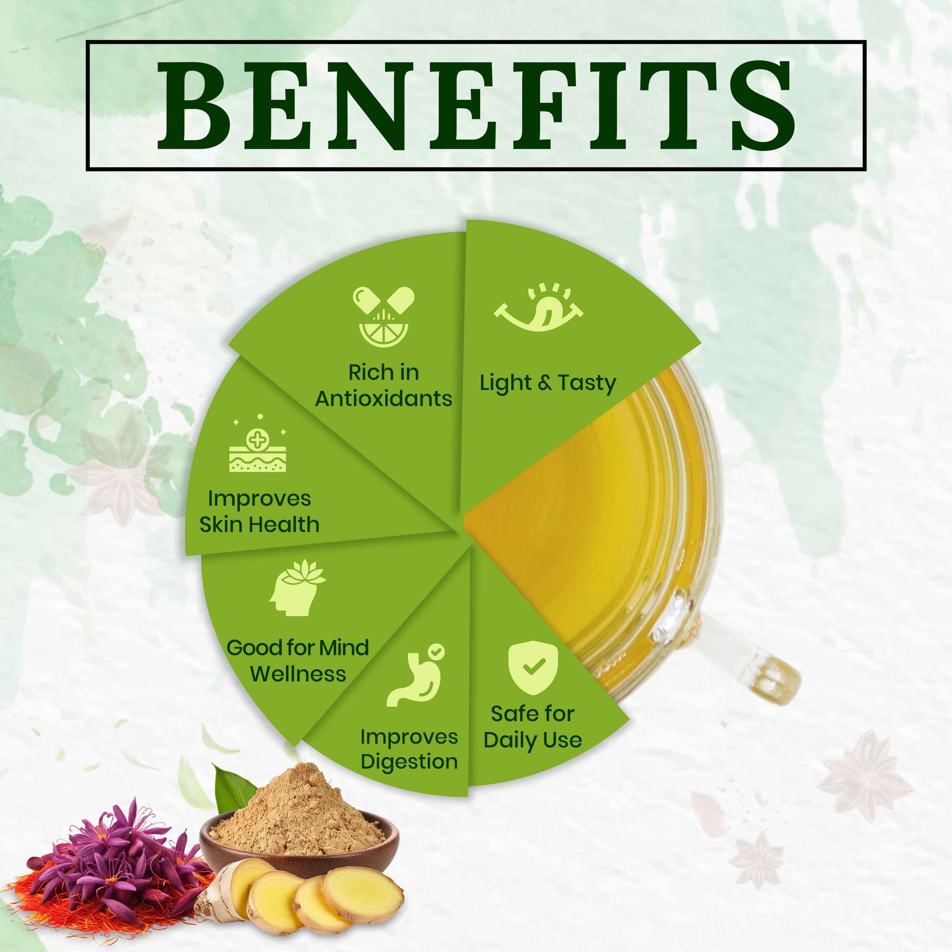 Immunity Support | Natural Herbal Tea For Immunity, 60 Sachets - Jeenasikho Shop
