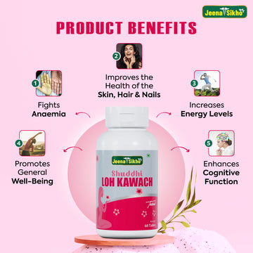 Shuddhi Loh Kawach | 60 Tablets - Jeenasikho Shop
