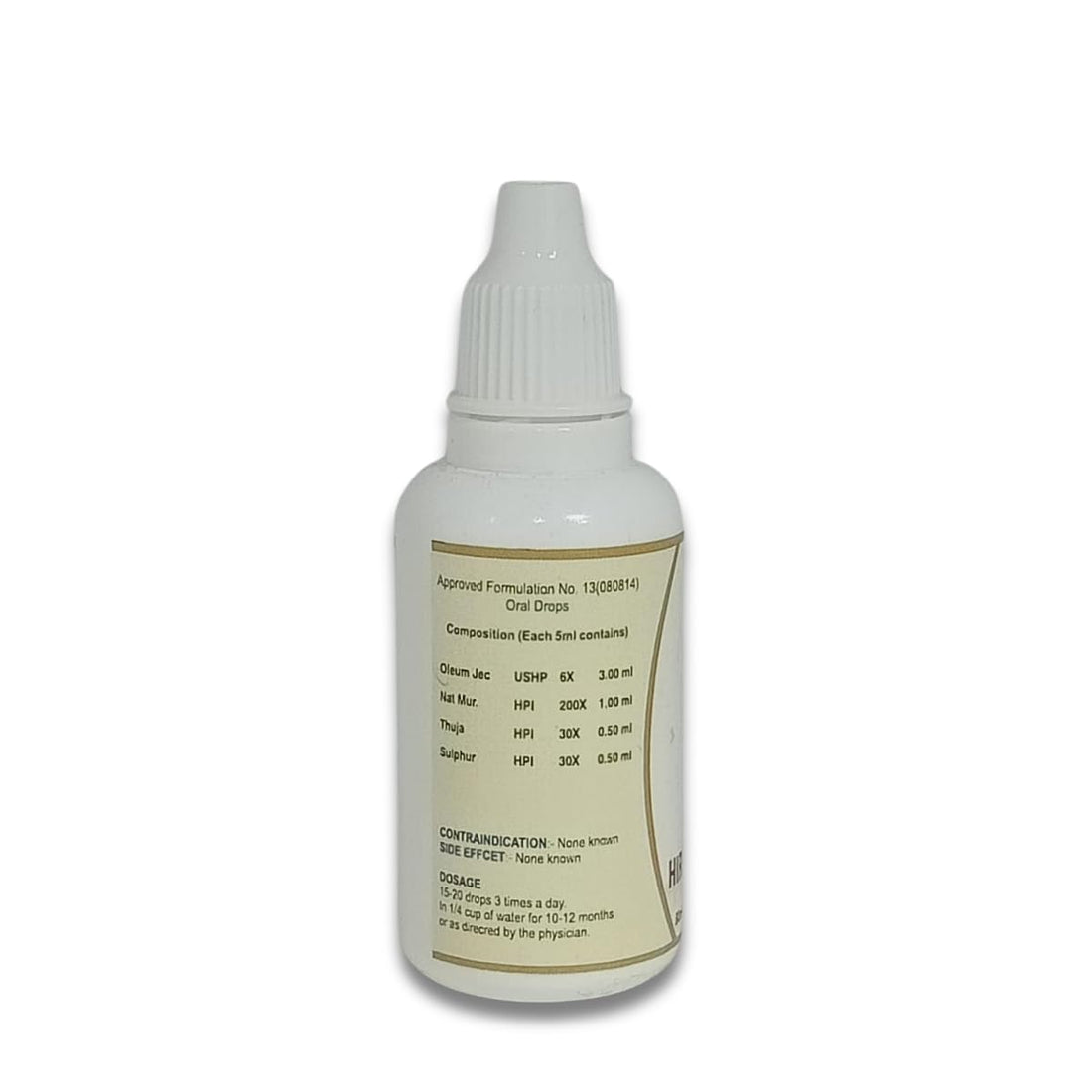 Hirsutism Drops | For Relieving OLEUM JS, 30ml