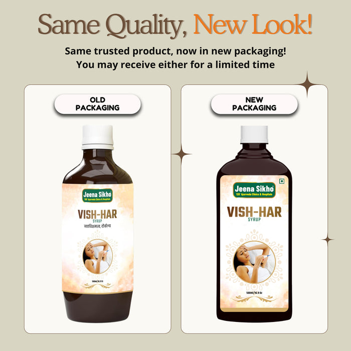 Vish Har Ras Syrup | Ayurvedic Throat Support with Immunity & Detox Care